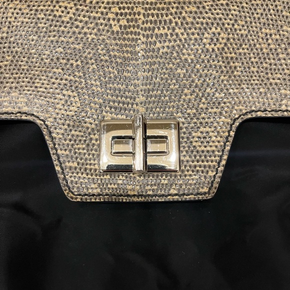Authentic Prada Python Tessuto Leather Satchel - Picture 2 of 12